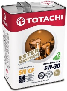 Моторное масло Totachi Ultima EcoDrive F SN/CF 5W30 4л
