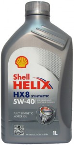 Моторное масло Shell Helix HX8 5W40 1 л