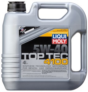 Моторное масло Liqui Moly Top Tec 4100 5W-40 4л