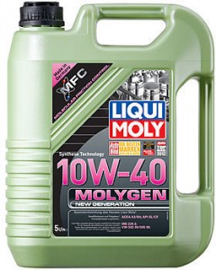 Моторное масло Liqui Moly Molygen New Generation 10W-40 5л