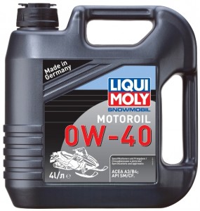 Моторное масло Liqui Moly Snowmobil Motoroil 0W-40 4 л