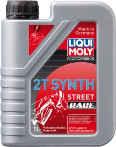 Моторное масло Liqui Moly 3980 Motorbike 2T Synth Street Race 1л