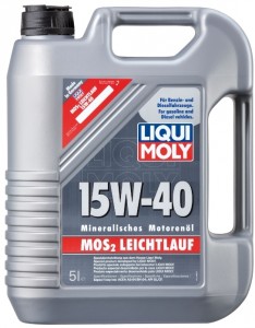 Моторное масло Liqui Moly MoS2 Leichtlauf 15W-40 5л