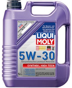 Моторное масло Liqui Moly Synthoil High Tech 5W-30 5л