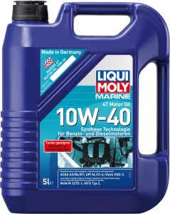 Моторное масло Liqui Moly Marine 4T Motor Oil 10W-40 5л