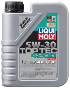 Моторное масло Liqui Moly Top Tec 4200 Diesel 5W-30 1л