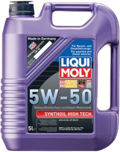 Моторное масло Liqui Moly Synthoil High Tech 5W-50 5л