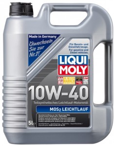 Моторное масло Liqui Moly MoS2 Leichtlauf 10W-40 5л