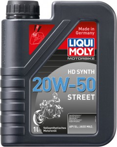 Моторное масло Liqui Moly 3816 Motorbike HD Synth Street 20W-50 1л