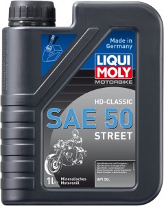 Моторное масло Liqui Moly 1572 Motorbike HD-Classic Street 50 1л