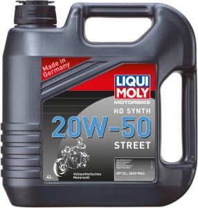 Моторное масло Liqui Moly 3817 Motorbike 4T Synth Street 20W-50 4л