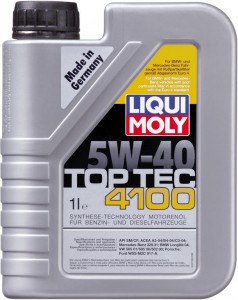 Моторное масло Liqui Moly 7500 Top Tec 4100 5W-40 1л