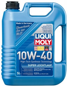 Моторное масло Liqui Moly Super Leichtlauf 10W-40 5л