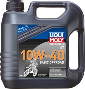 Моторное масло Liqui Moly Motorbike 4T Basic Offroad 10W-40 4л