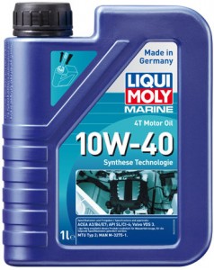 Моторное масло Liqui Moly Marine 4T Motor Oil 10W-40 1л