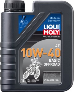 Моторное масло Liqui Moly Motorbike 4T Basic Offroad 10W-40 1л