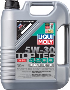 Моторное масло Liqui Moly Top Tec 4200 Diesel 5W-30 5л