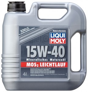 Моторное масло Liqui Moly MoS2 Leichtlauf 15W-40 4л (1949)