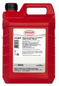 Моторное масло Meguin 48028 Megol Motorenoil Super Leichtlauf Famo R SAE 10W-40 5л