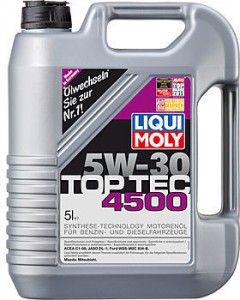 Моторное масло Liqui Moly Top Tec 4500 5W-30 5л