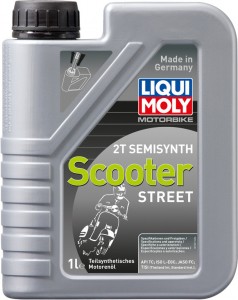 Моторное масло Liqui Moly 3983 Motorrad Scooter 2T Semisynth 1л