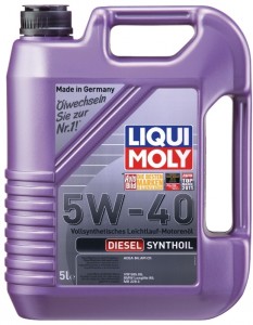 Моторное масло Liqui Moly Diesel Synthoil 5W-40 5л