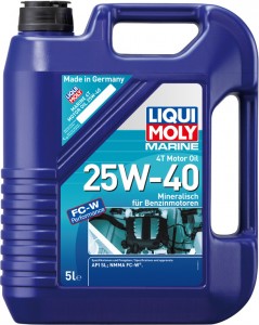 Моторное масло Liqui Moly 25027 Marine 4T Motor Oil 25W-40 5л