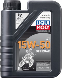 Моторное масло Liqui Moly Motorbike 4T Offroad 15W-50 1л