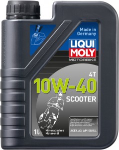 Моторное масло Liqui Moly 1618 Motorbike 4T Scooter 10W-40 1л