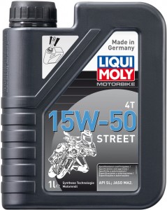 Моторное масло Liqui Moly Motorbike 4T Street 15W-50 1л