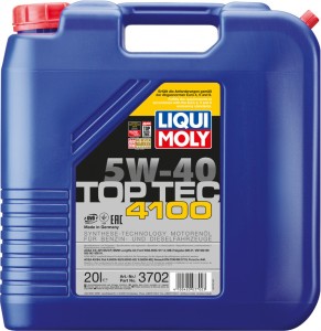 Моторное масло Liqui Moly Top Tec 4100 5W-40 20л