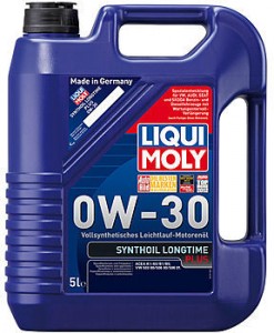 Моторное масло Liqui Moly Synthoil Longtime Plus 0W-30 5 л