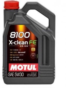 Моторное масло Motul 8100 X-clean FE 5W30 5л