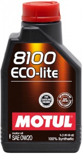 Моторное масло Motul 8100 Eco-Lite 0W20 1 л