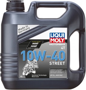 Моторное масло Liqui Moly 7512 Motorbike 4T Street 10W-40 4л