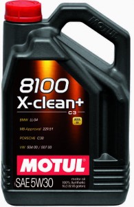 Моторное масло Motul 8100 X-clean+ 5W30 5л