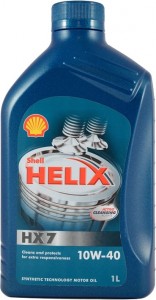 Моторное масло Shell Helix HX7 10W40 1л