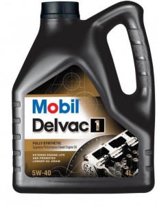 Моторное масло Mobil Delvac 1 5W-40 4л