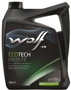 Моторное масло Wolf Ecotech 0W20 FE 4л