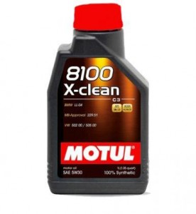 Моторное масло Motul 8100 X-clean 5W30 1л