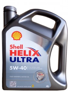 Моторное масло Shell Helix Ultra Synthetic 5W/40 4л