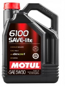 Моторное масло Motul 6100 Save-Lite 5w30 4 л