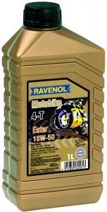 Моторное масло Ravenol Motobike 4-T Ester 10W/50 1л