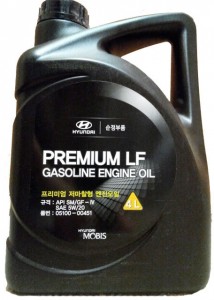 Моторное масло Hyundai Premium Gasoline 5W-20 4L