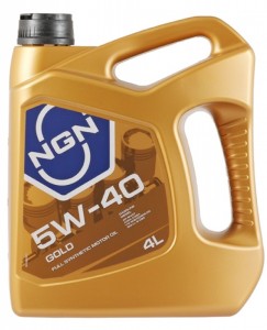 Моторное масло NGN Gold 5W-40 4л