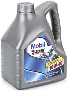 Моторное масло Mobil SUPER 2000 X1 DIESEL 10W-40 4л