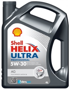 Моторное масло Shell Helix Ultra Professional AG 5W/30 4л