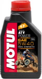 Моторное масло Motul ATV Power 4T 5W40 4л