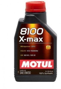 Моторное масло Motul 8100 X-max 0W30 1л