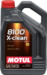 Моторное масло Motul 8100 X-clean 5W30 60л